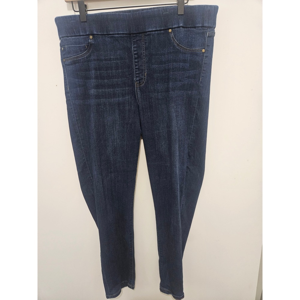 Liverpool Los Angeles The Slim Pull On‎ Jeans Indigo Blue Size 16/33